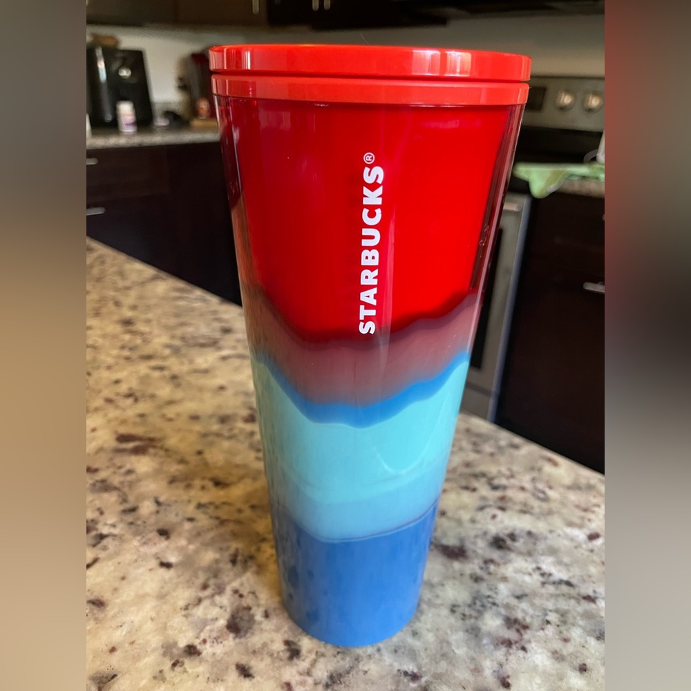 ❤️💙Starbucks New Summer 2021 Venti tumbler cup❤️